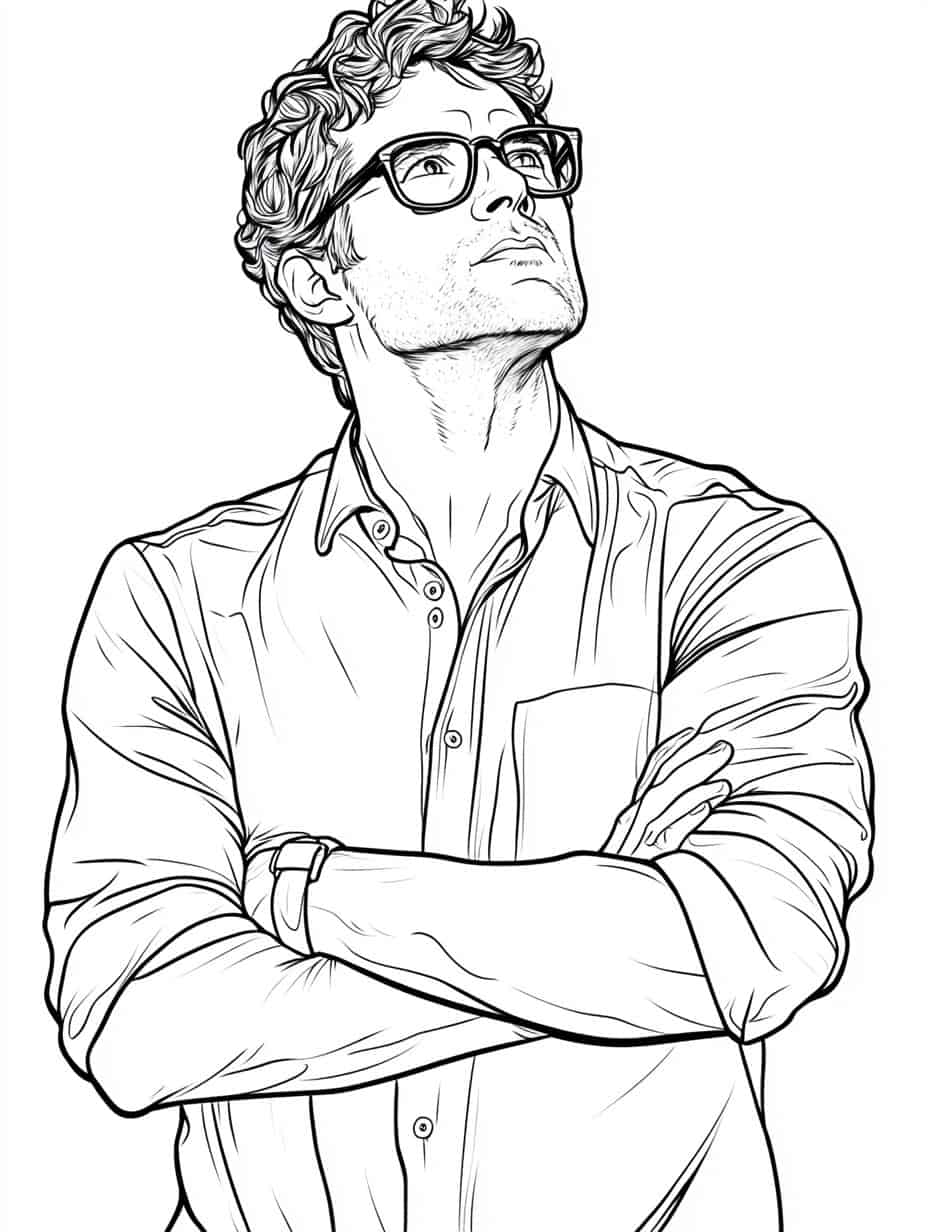 Bruce Banner Transformation Coloring Pages