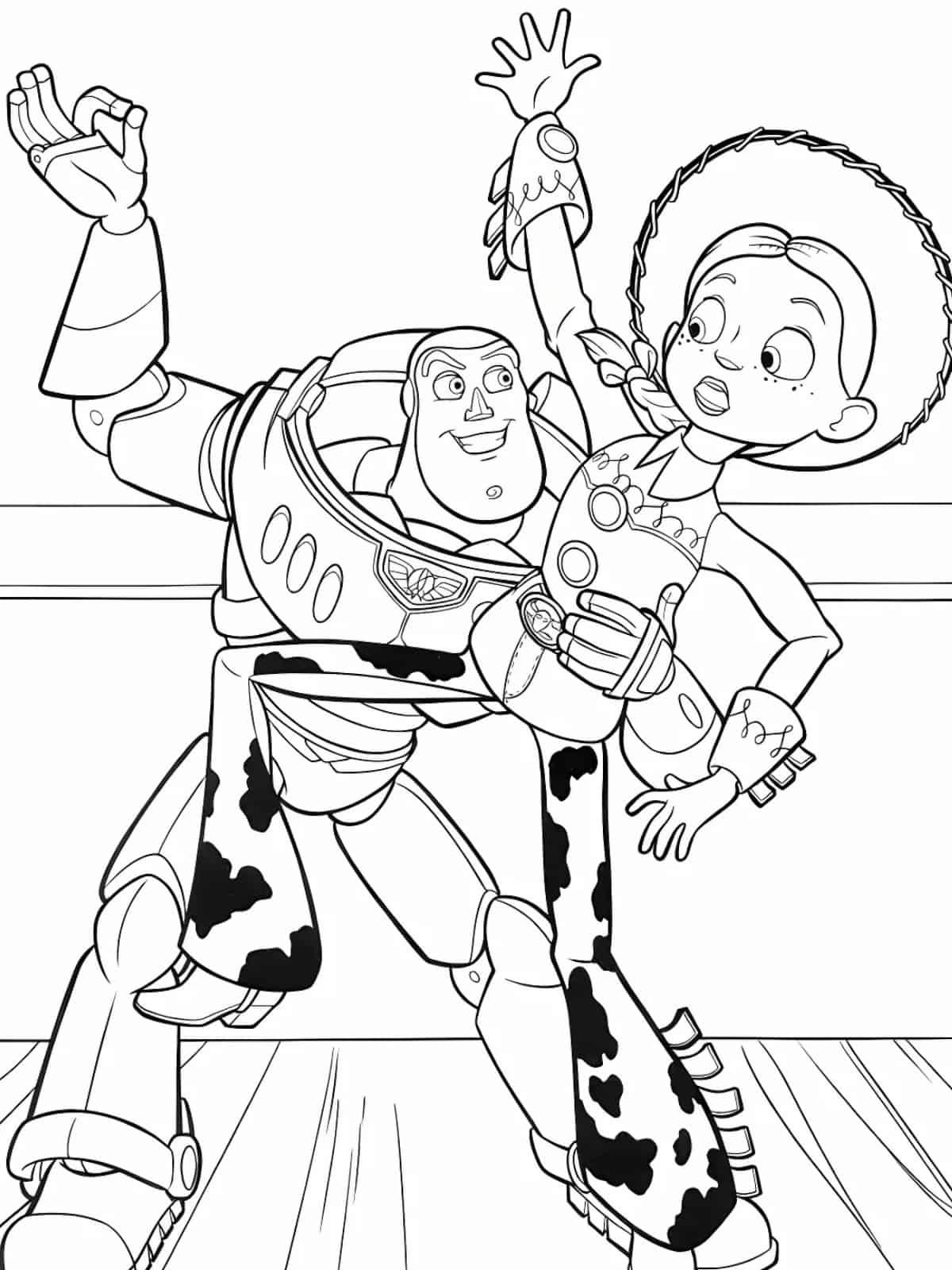 Buzz Lightyear Coloring Pages