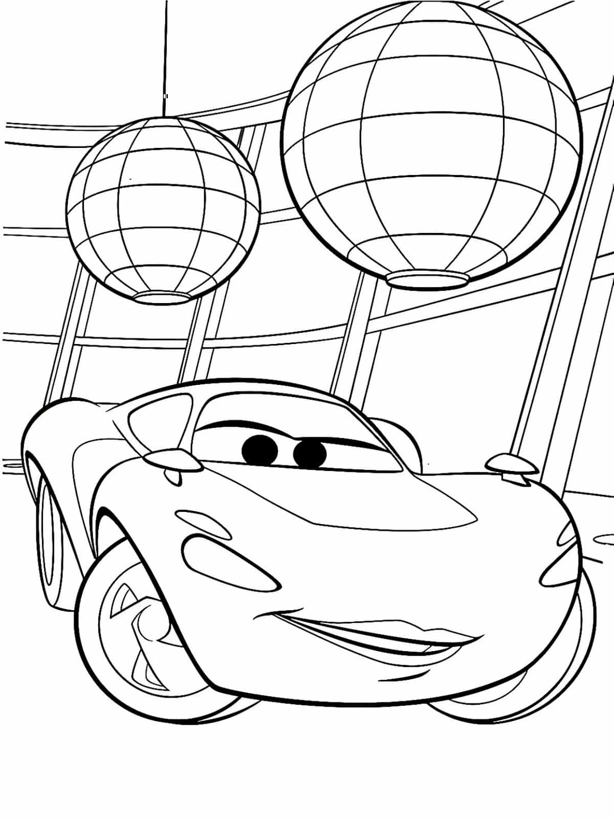 Cars Friendship Coloring Pages For Kid