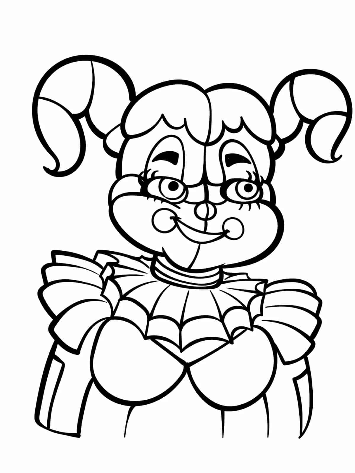 Chica Coloring Pages