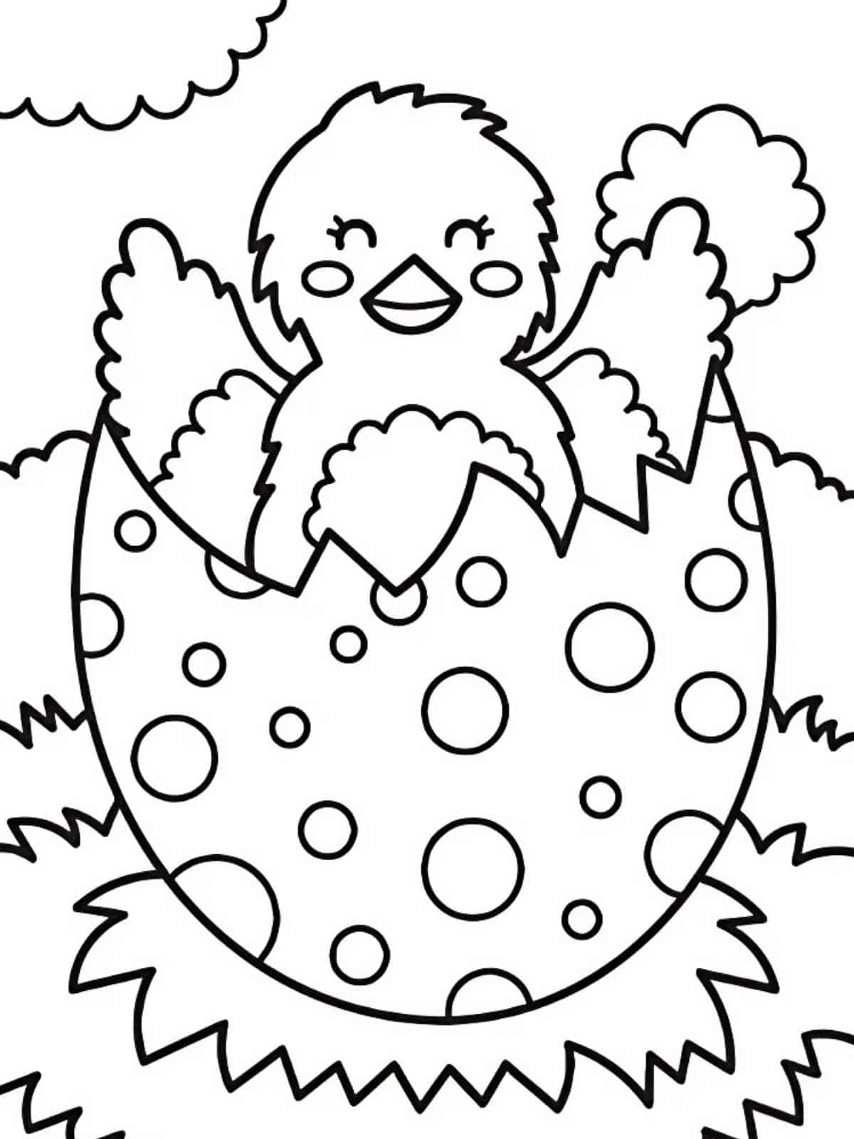 Colorful Bird Coloring Pages