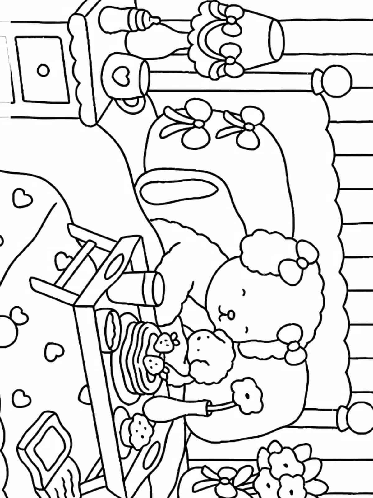 Cute Animal Characters Coloring Pages By Coco Wyo