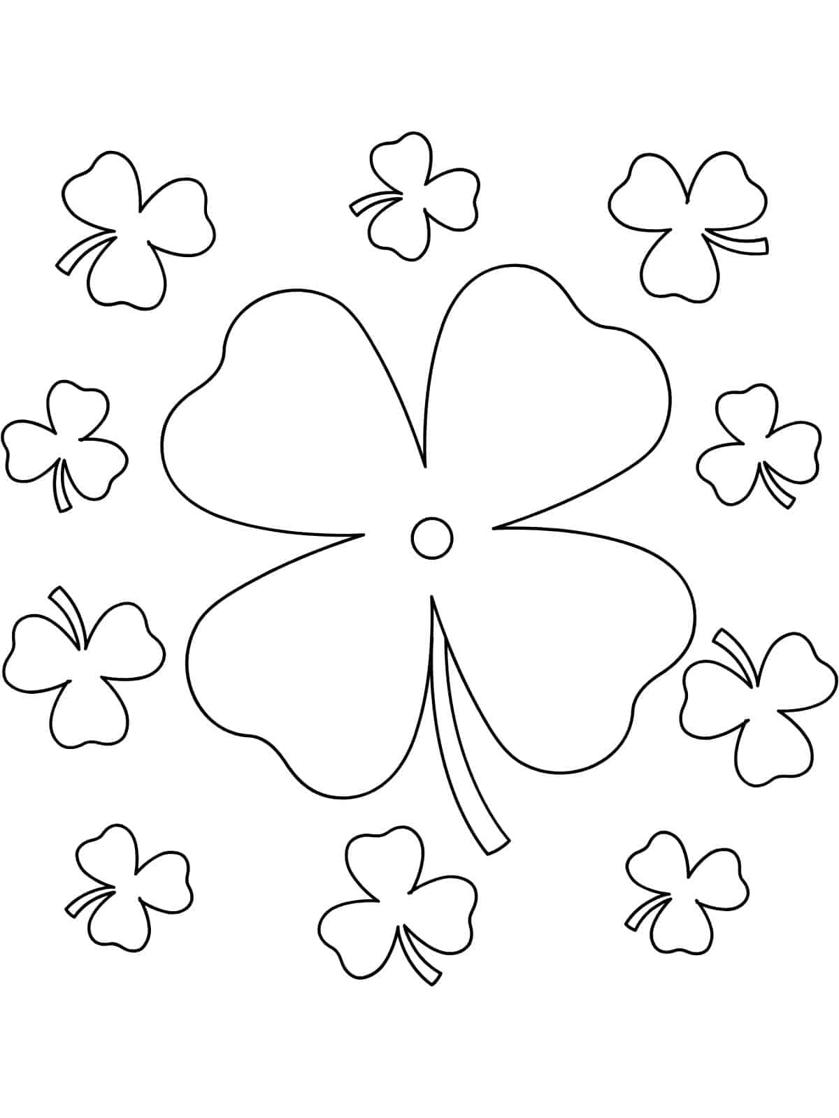 Detailed St Patricks Day Coloring Pages