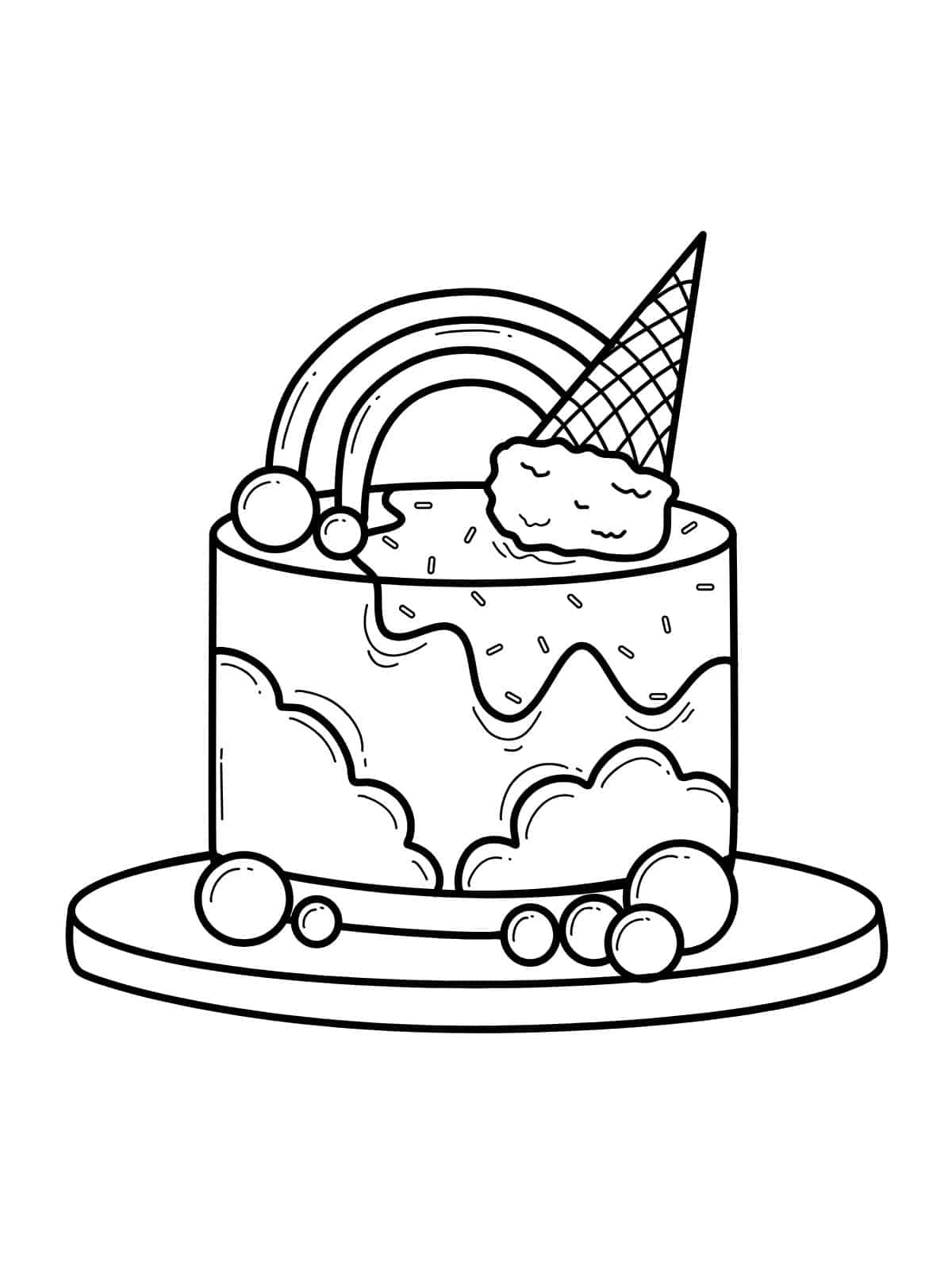 Diamond Coloring Pages