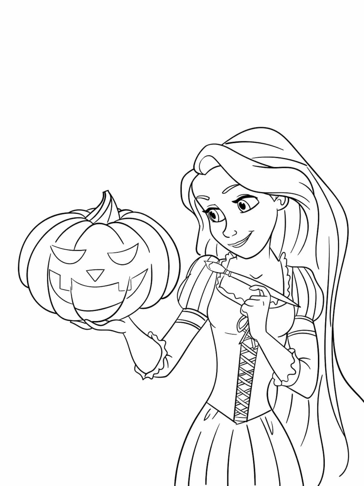 Disney Halloween Coloring Pages