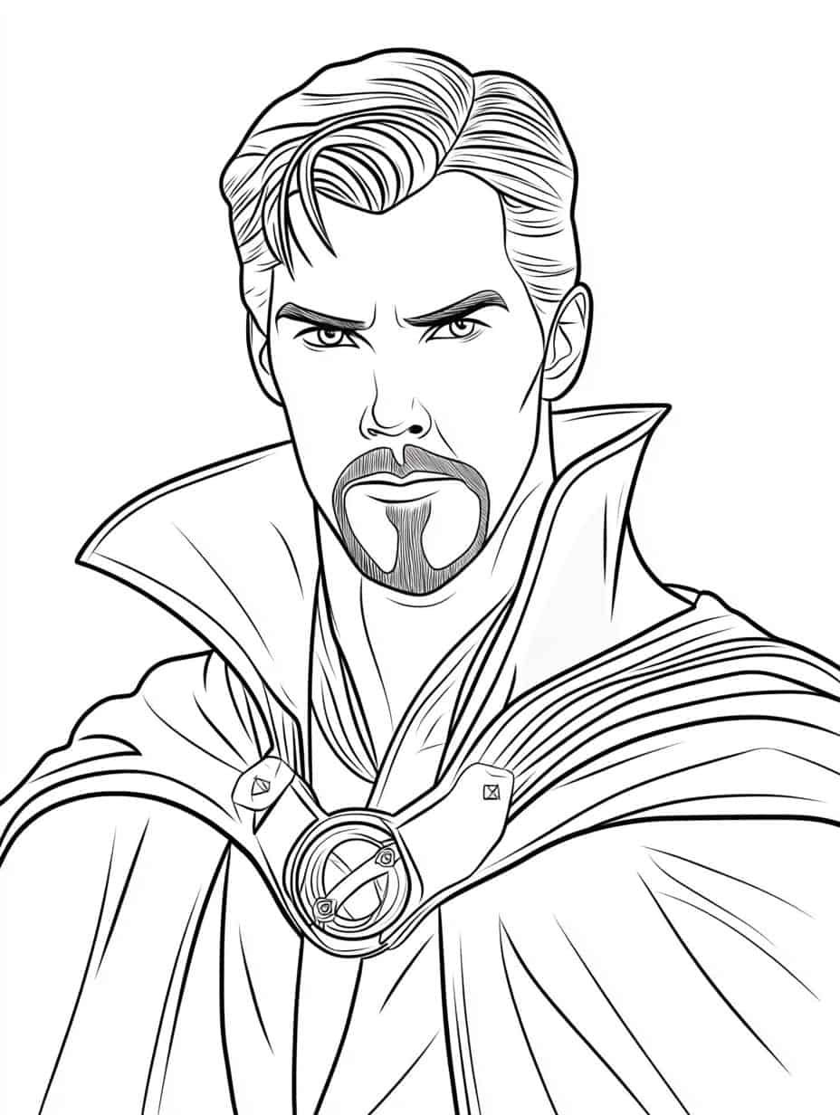 Doctor Strange Coloring Pages