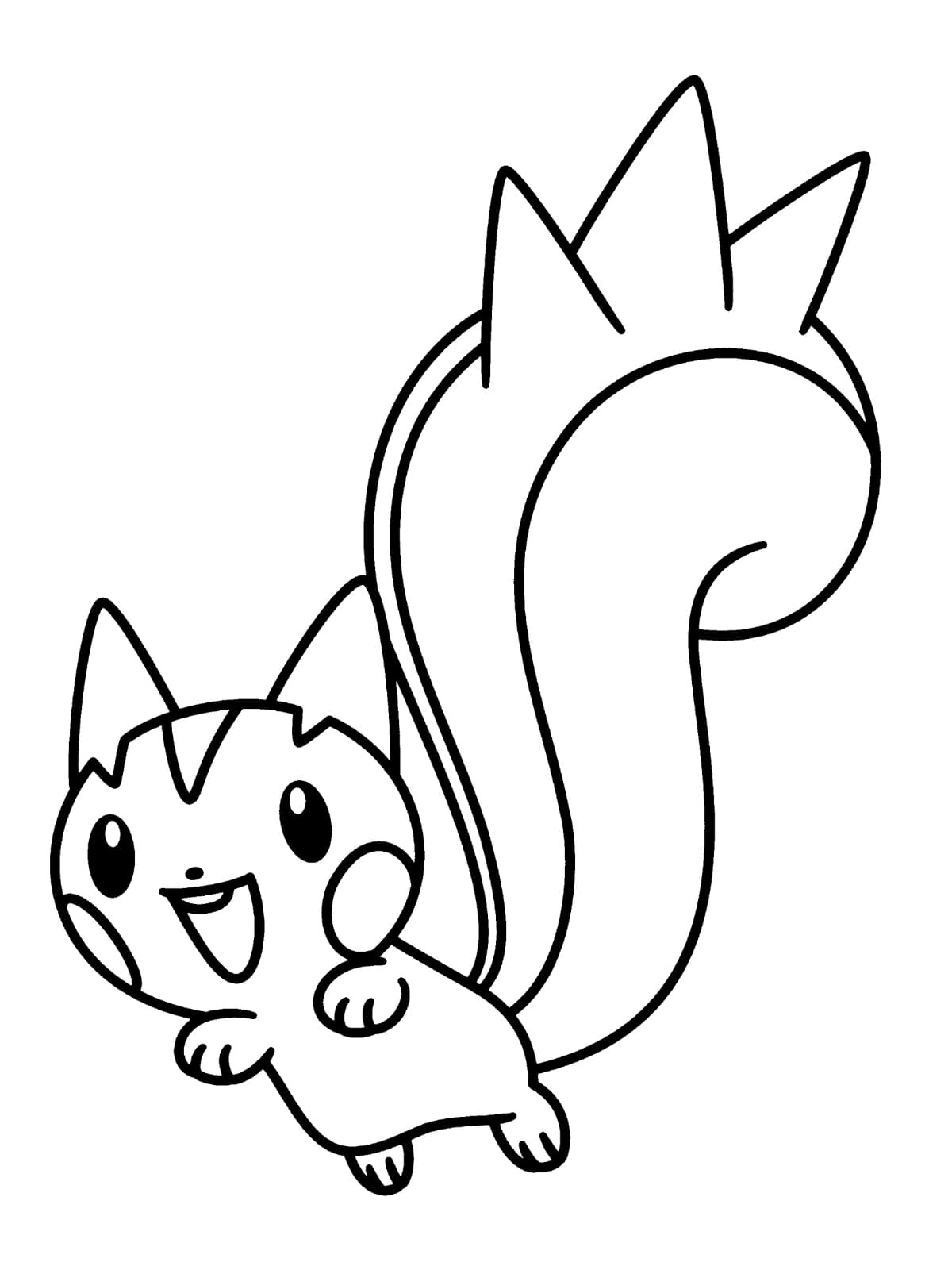 Electric Type Pokemon Coloring Pages