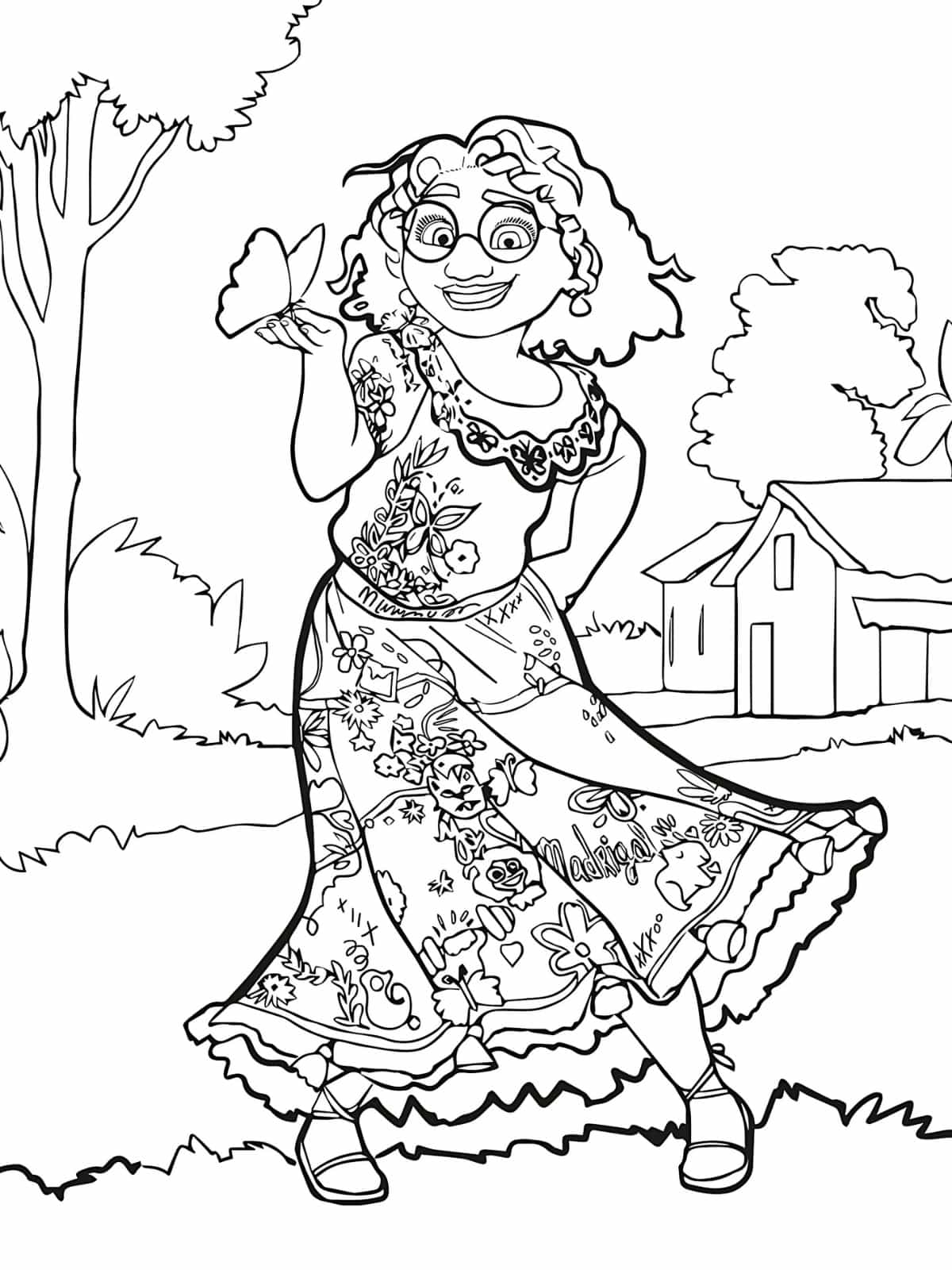 Encanto Diversity And Acceptance Coloring Pages