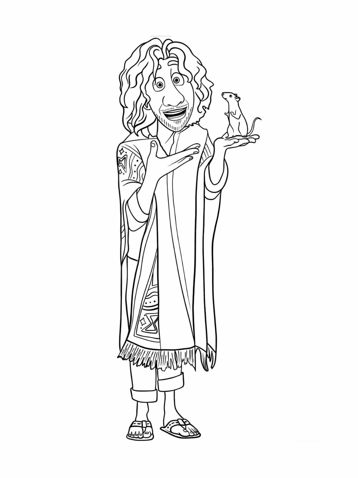 Encanto Family Unity Coloring Pages