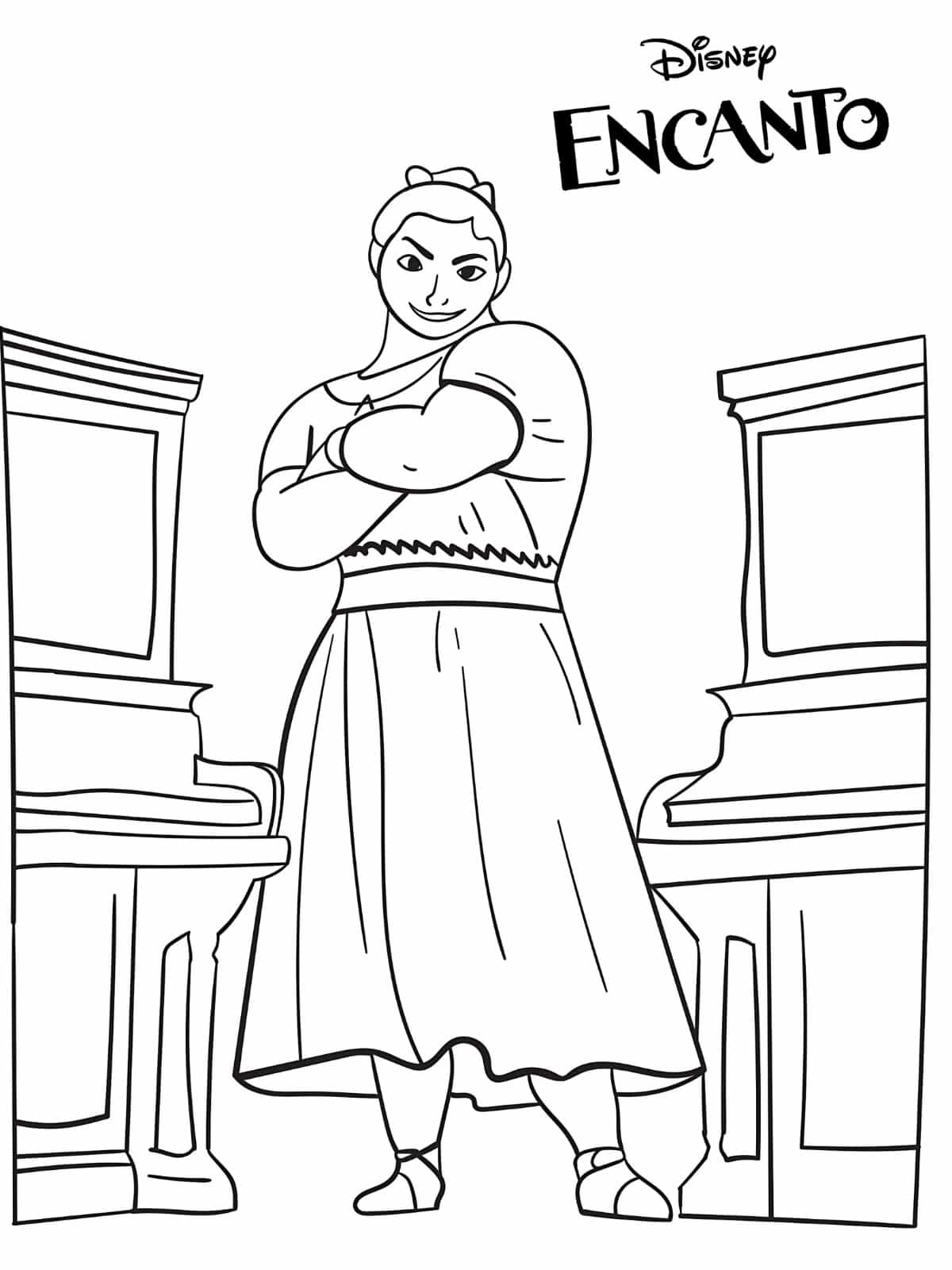 Encanto For Kids Coloring Pages