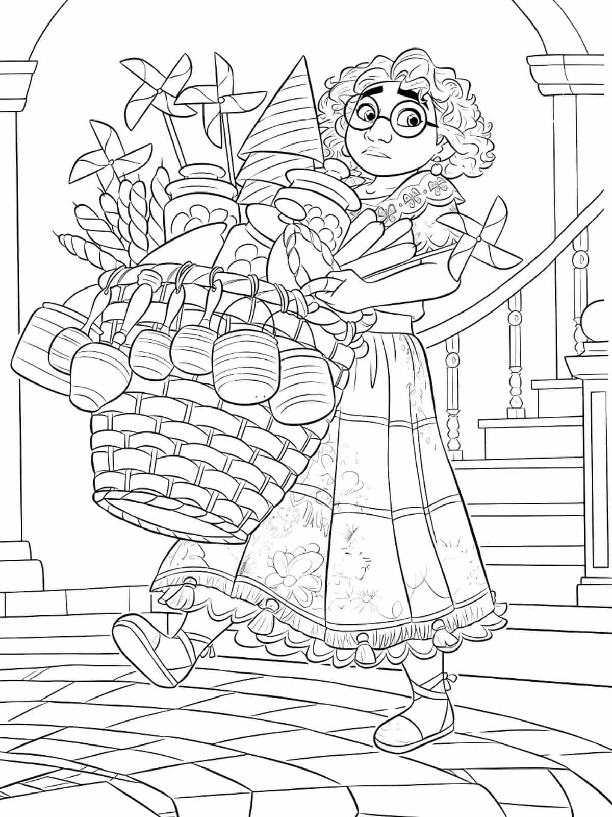 Encanto Individuality Coloring Pages