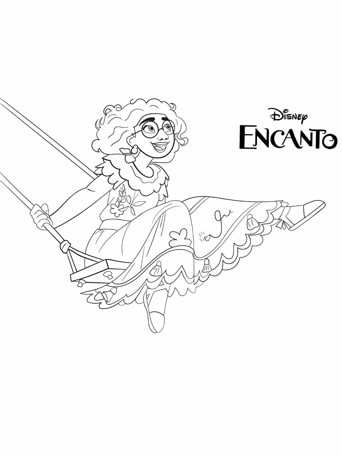 Encanto Printable Coloring Pages