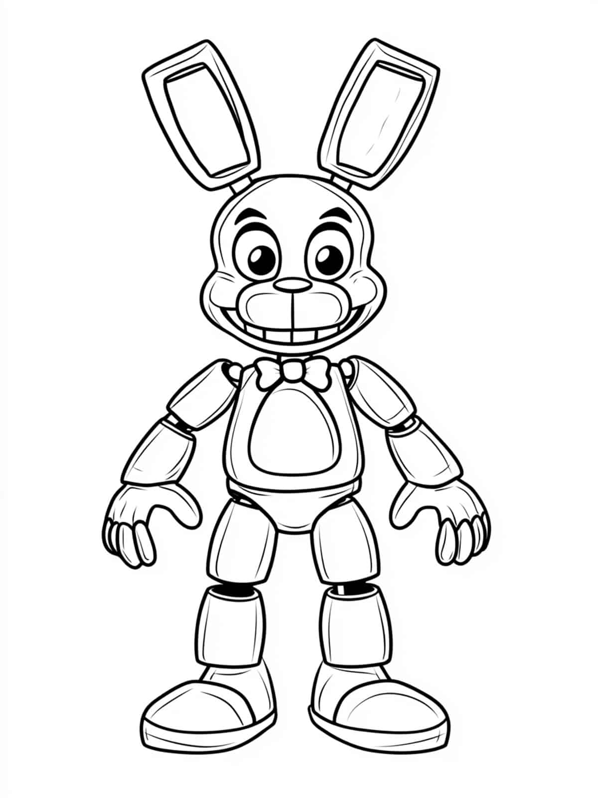 Five Nights At Freddys Coloring Pages