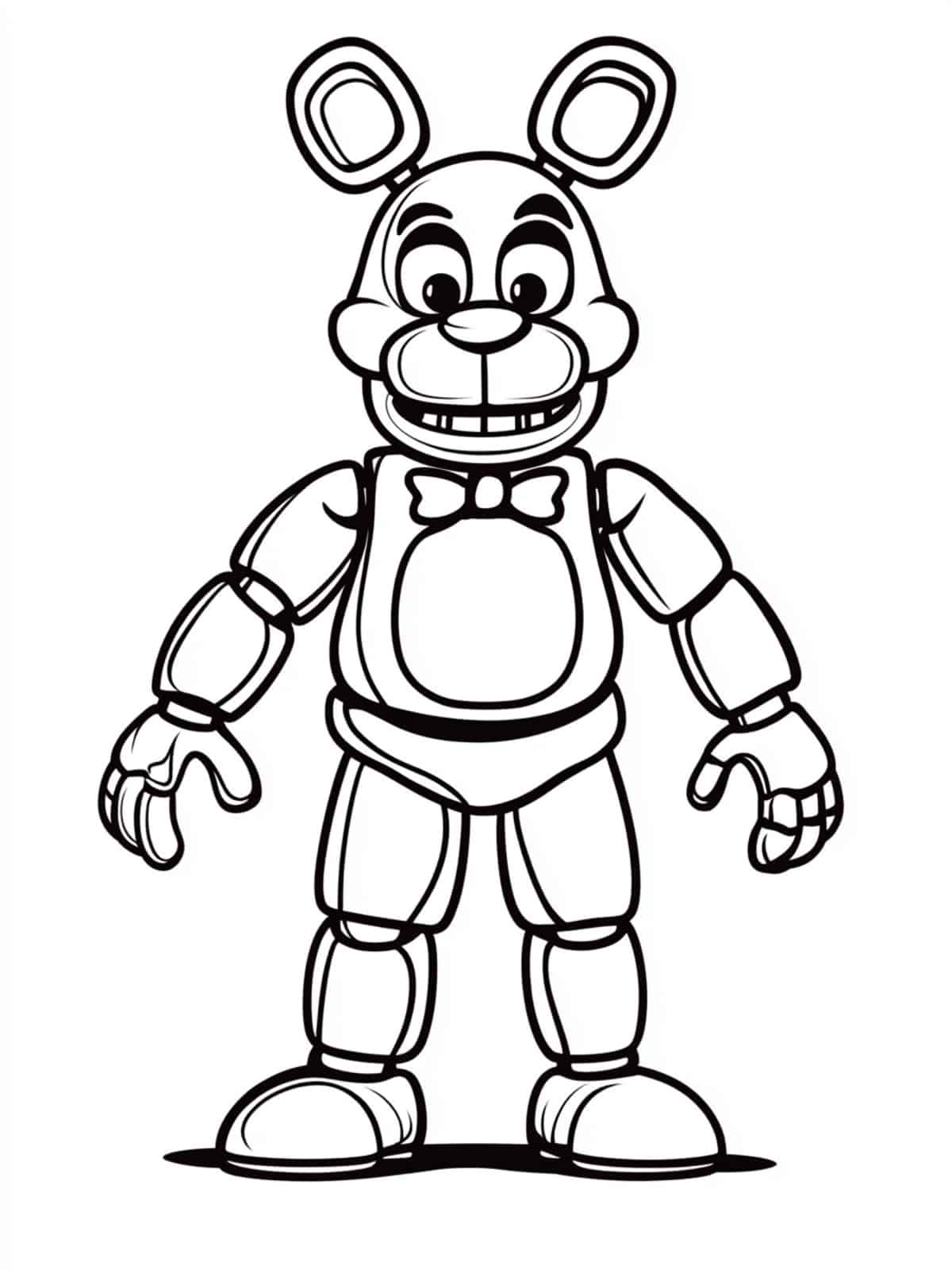 Five Nights At Freddys Coloring Sheets