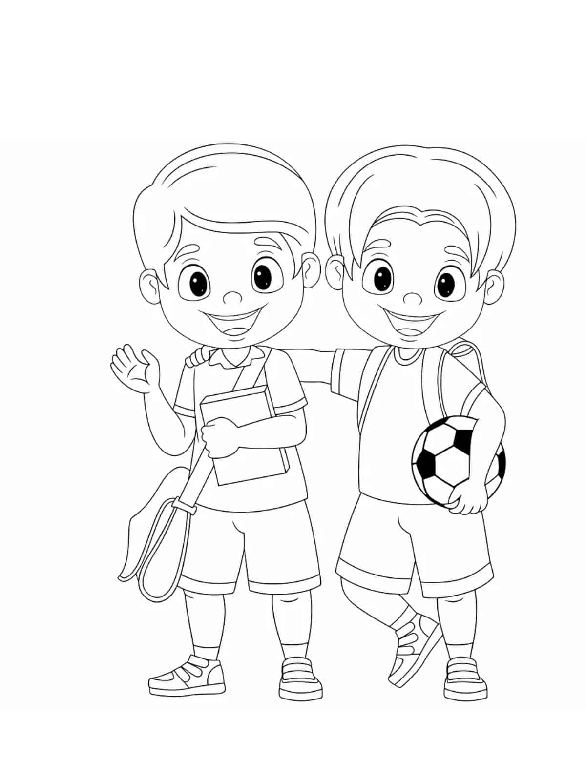 Football Ball Coloring Pages