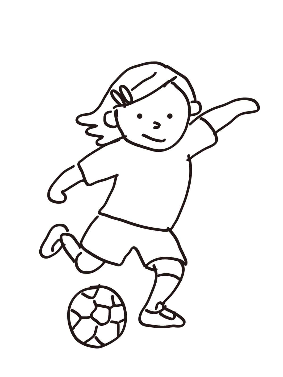 Football Field Coloring Pages