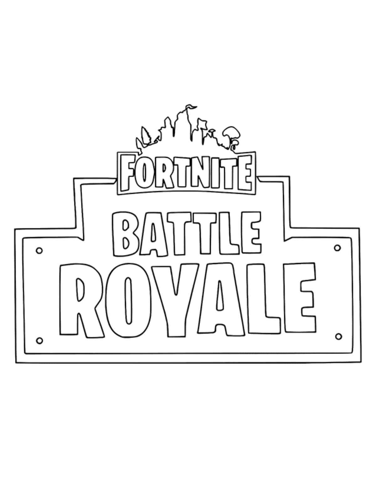 Fortnite Adventure Coloring Pages