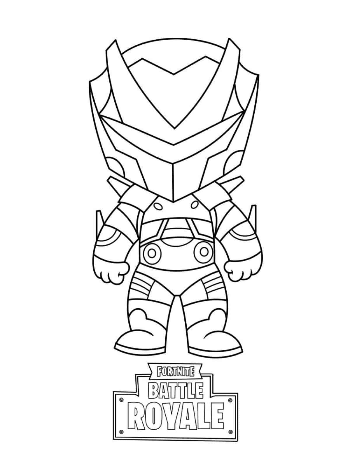 Fortnite Baby Omega Coloring Pages