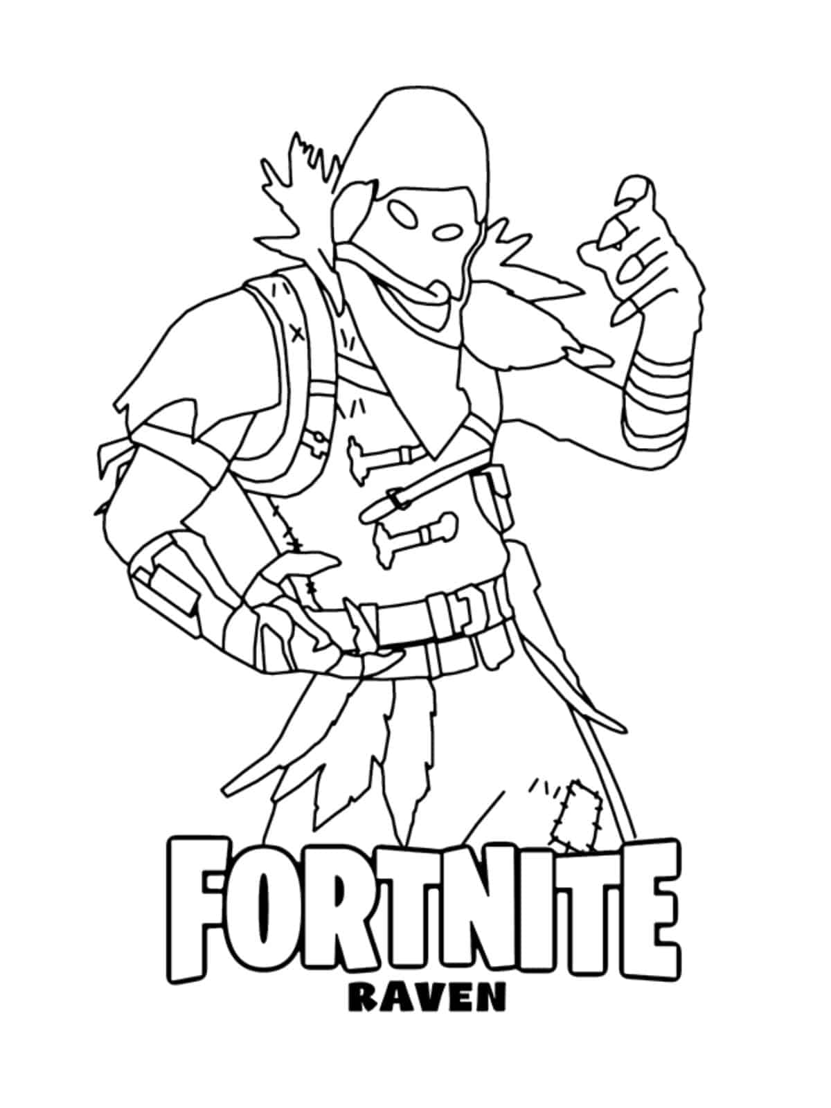 Fortnite Battle Royale Coloring Pages