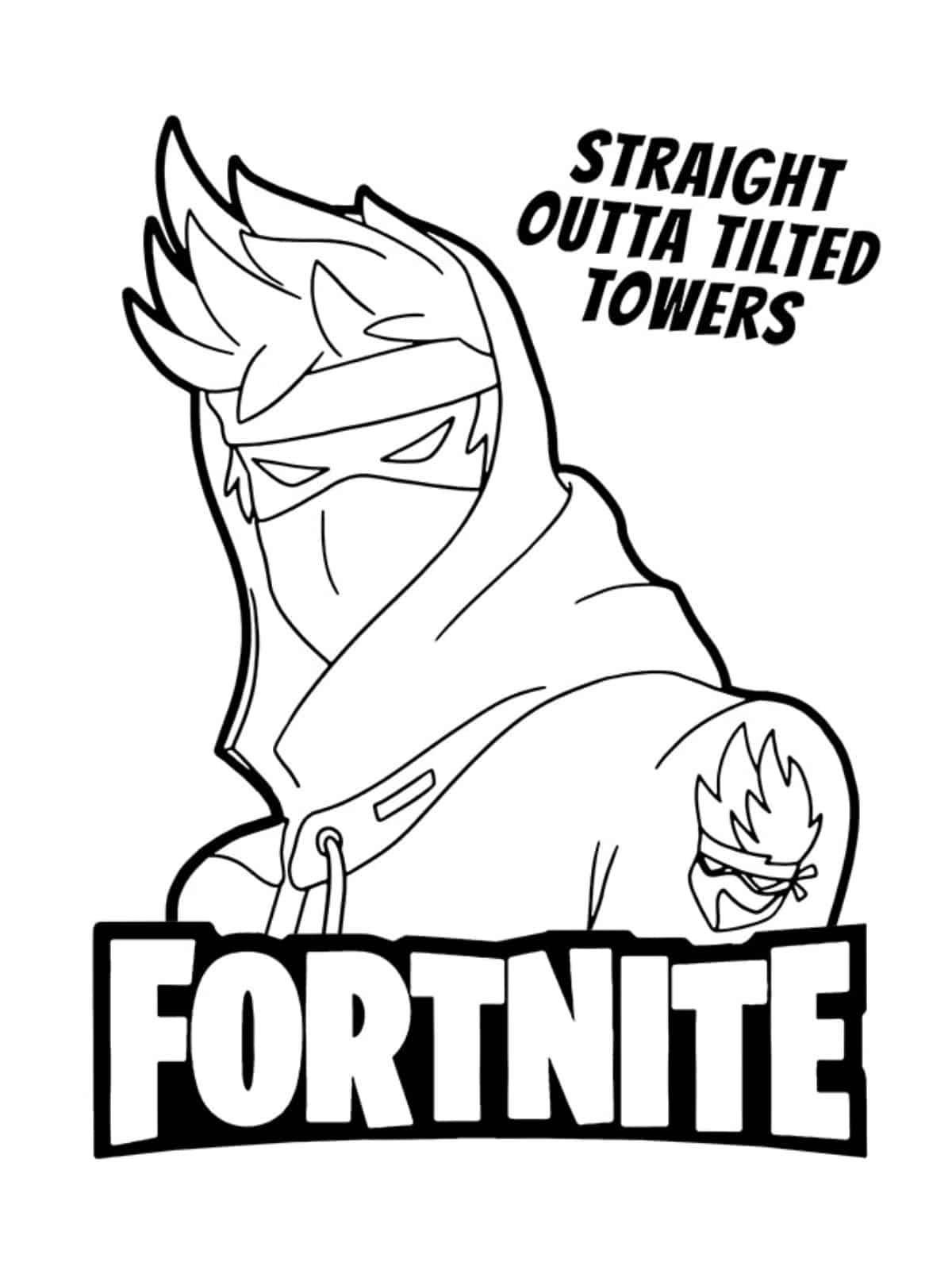 Fortnite Bunny Brawler Coloring Pages