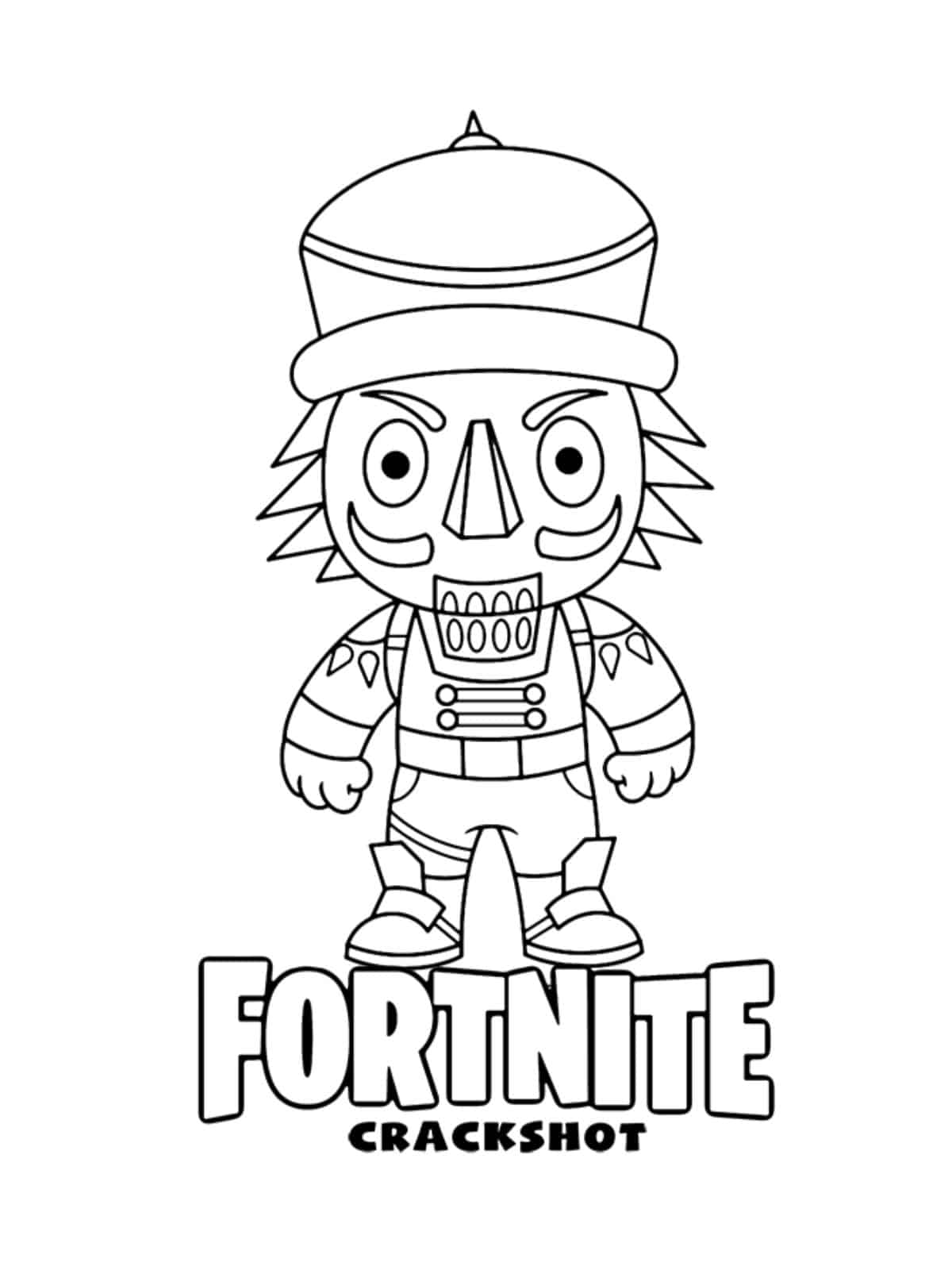 Fortnite Printable Coloring Pages