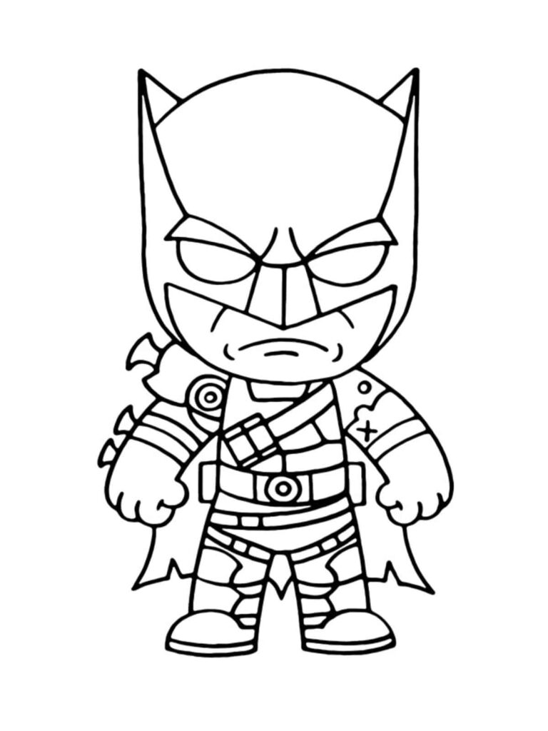 Fortnite Coloring Pages: Drop In Battle Royale Adventure