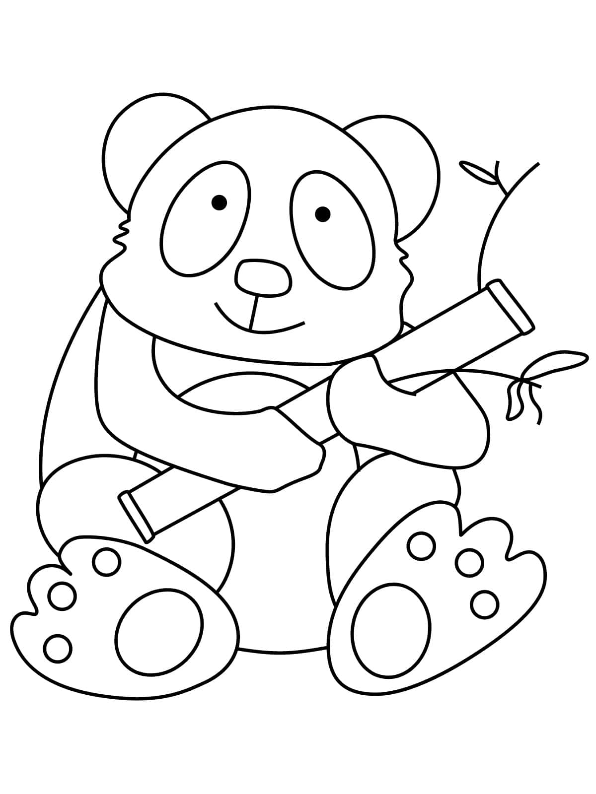 Free Panda Coloring Pages To Print