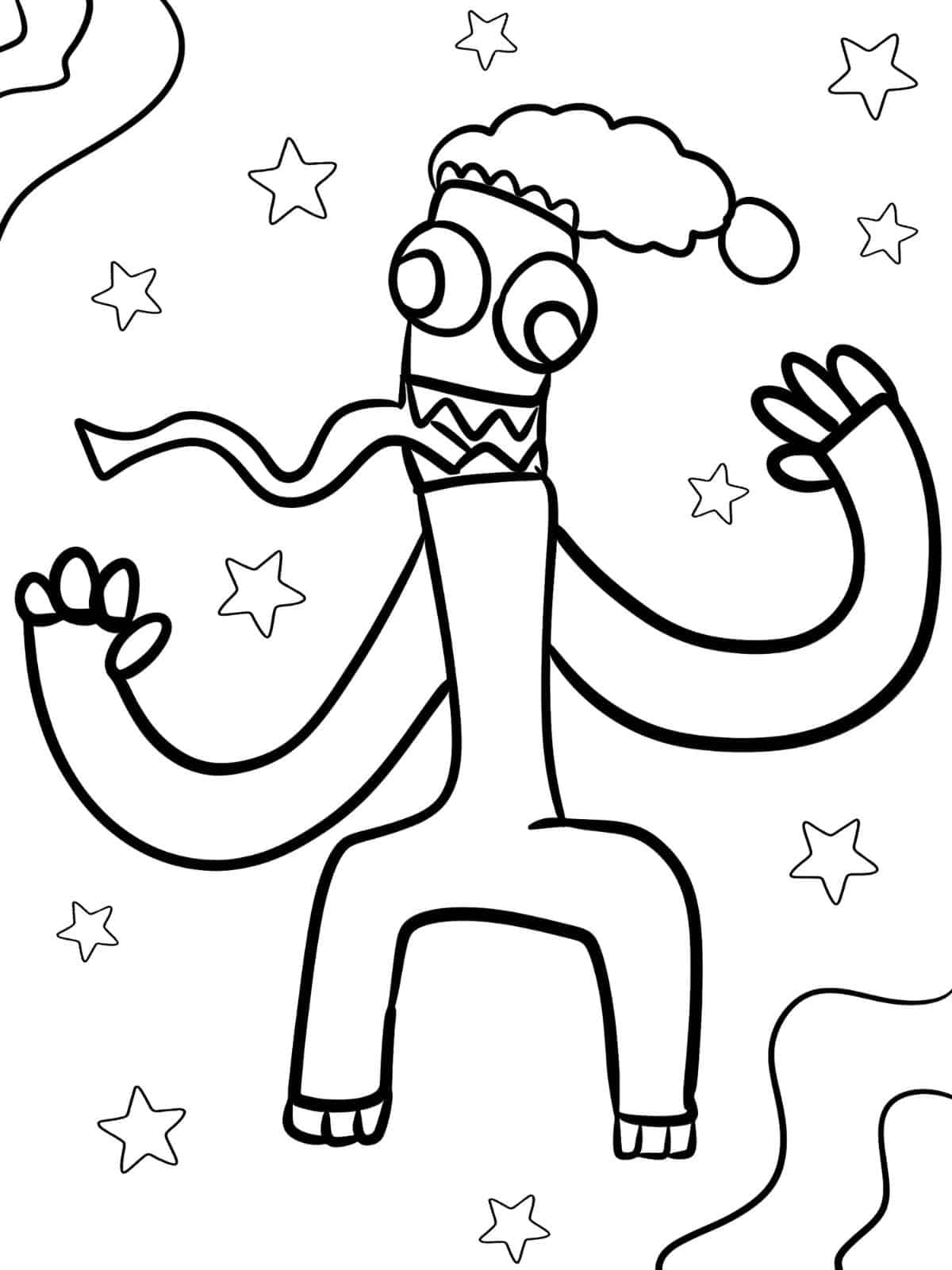 Free Rainbow Friends Coloring Pages To Print