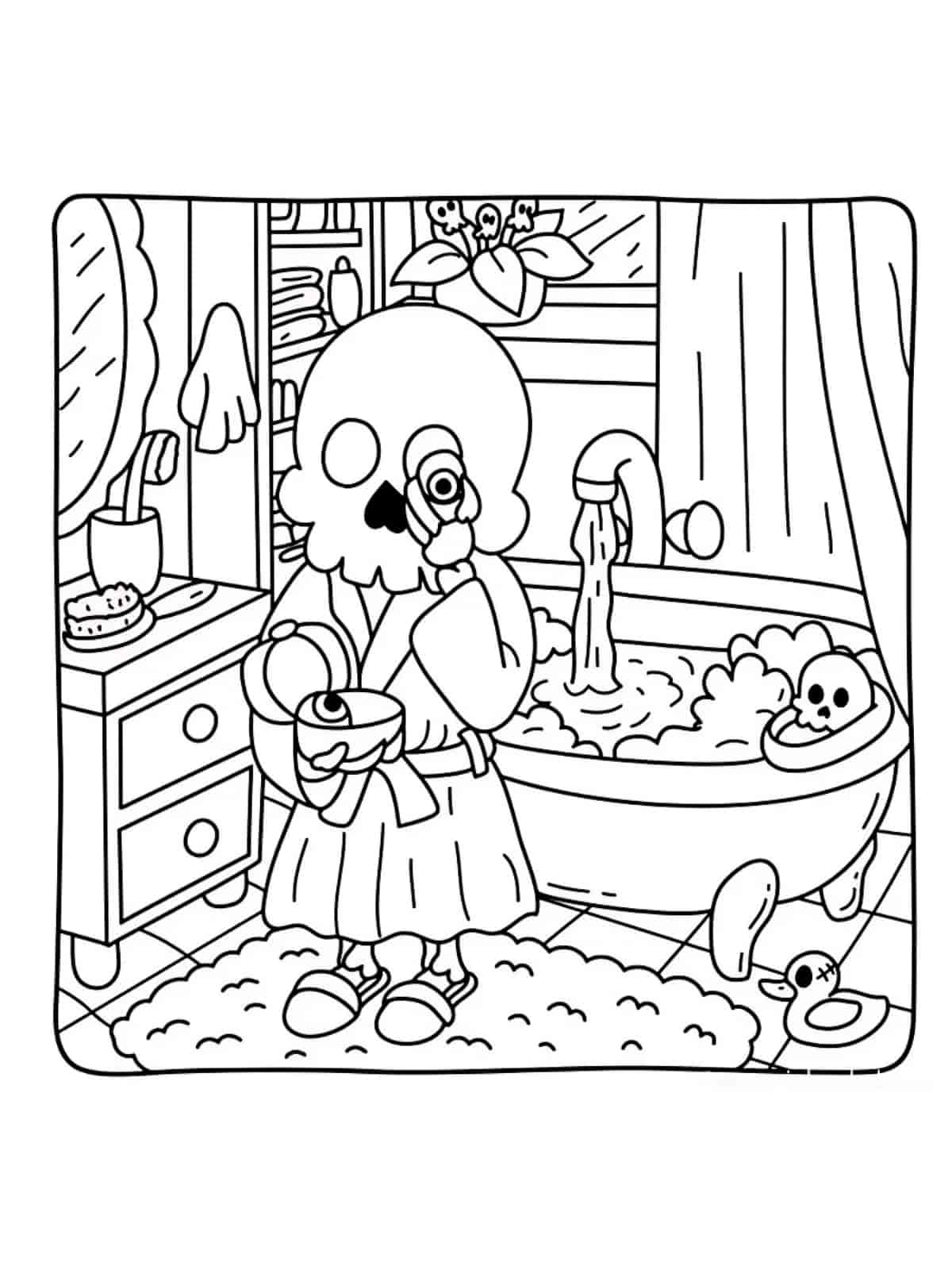 Friendly Monsters Coloring Pages By Coco Wyo