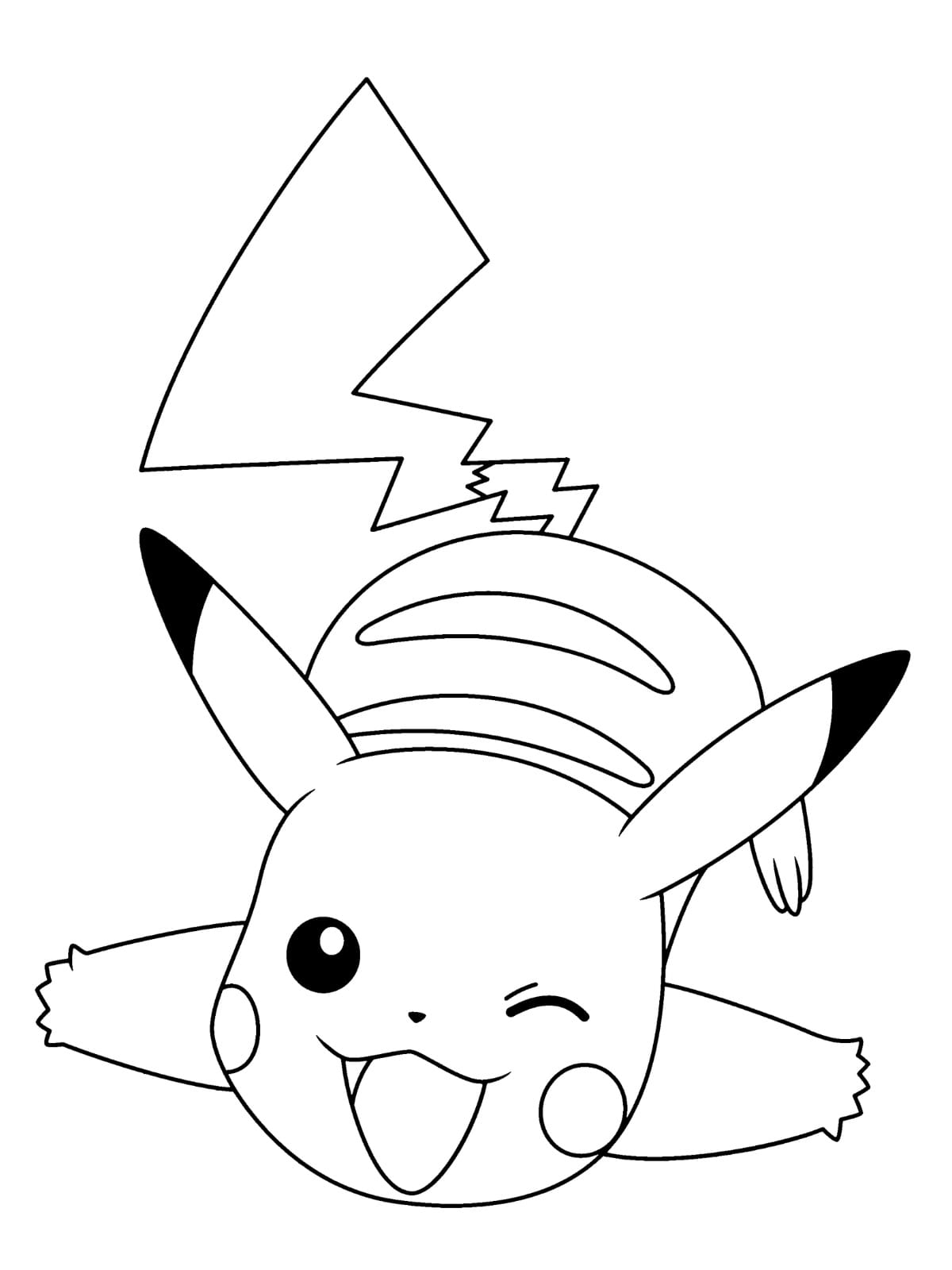 Friendly Pokemon Coloring Pages