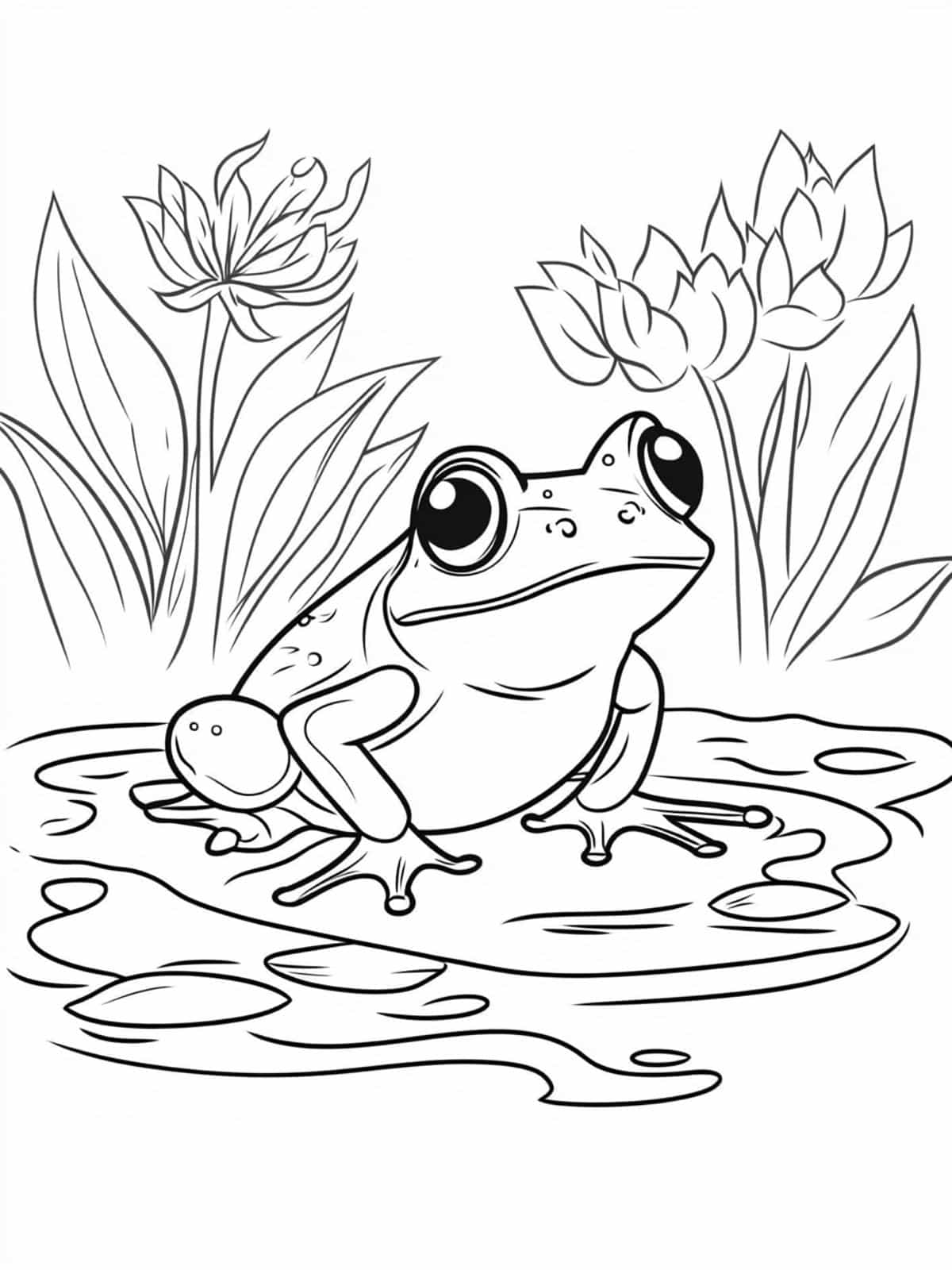 Frog Prince Coloring Pages