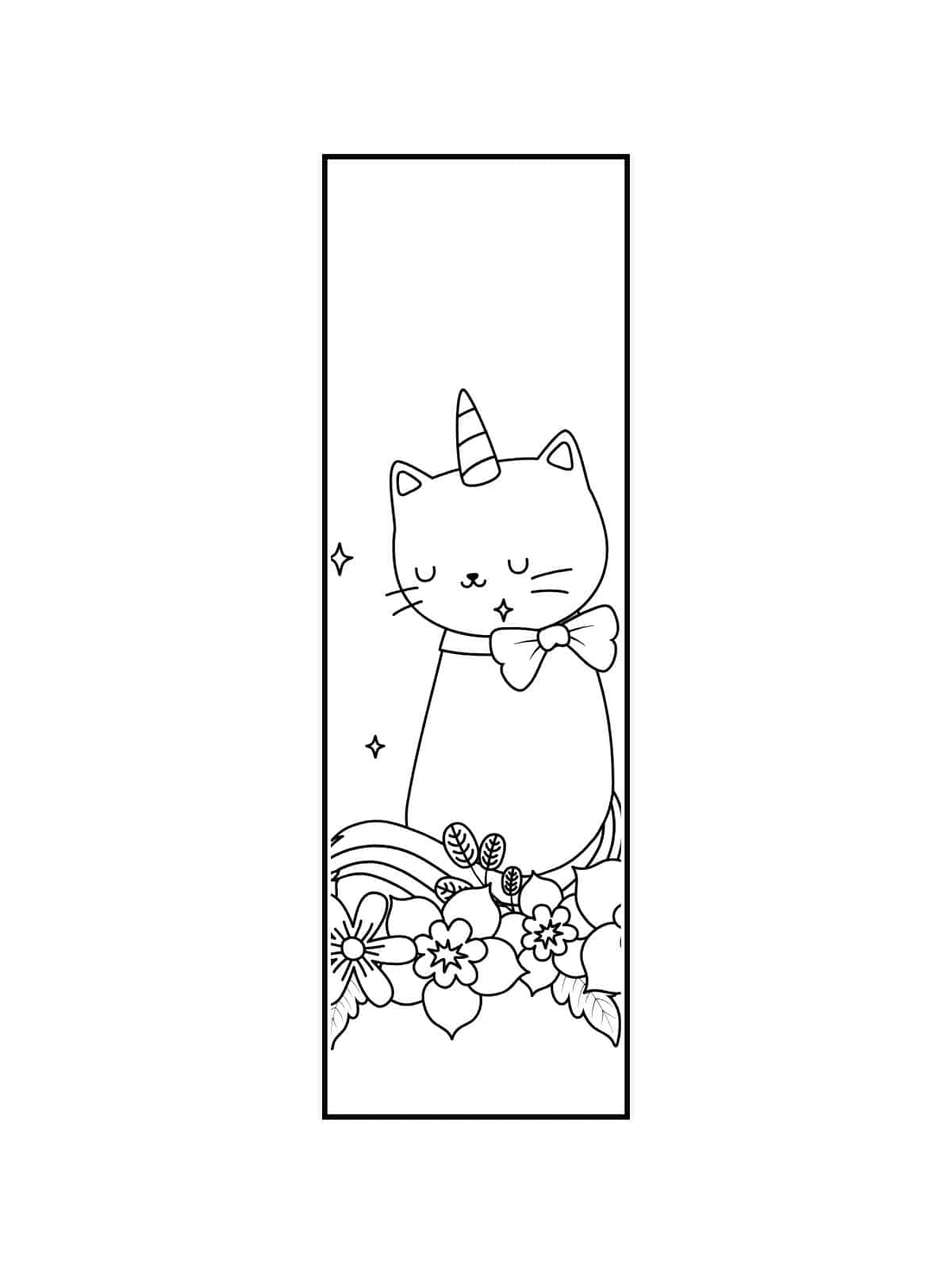 Fun Bookmark Coloring Sheets