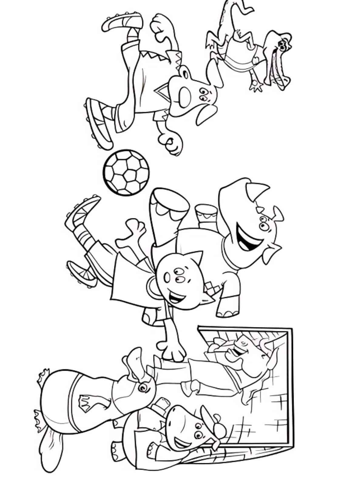 Fun Football Coloring Sheets