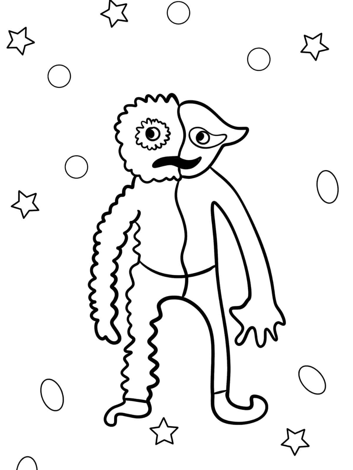 Garten Of Banban Chapter Coloring Pages