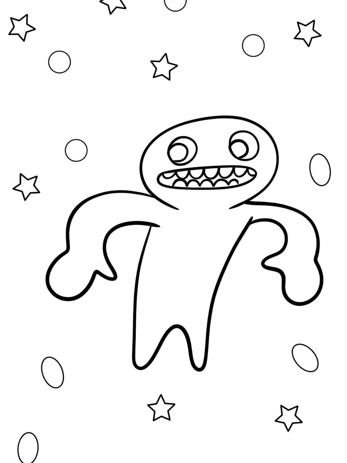 Garten Of Banban Coloring Pages For Kids