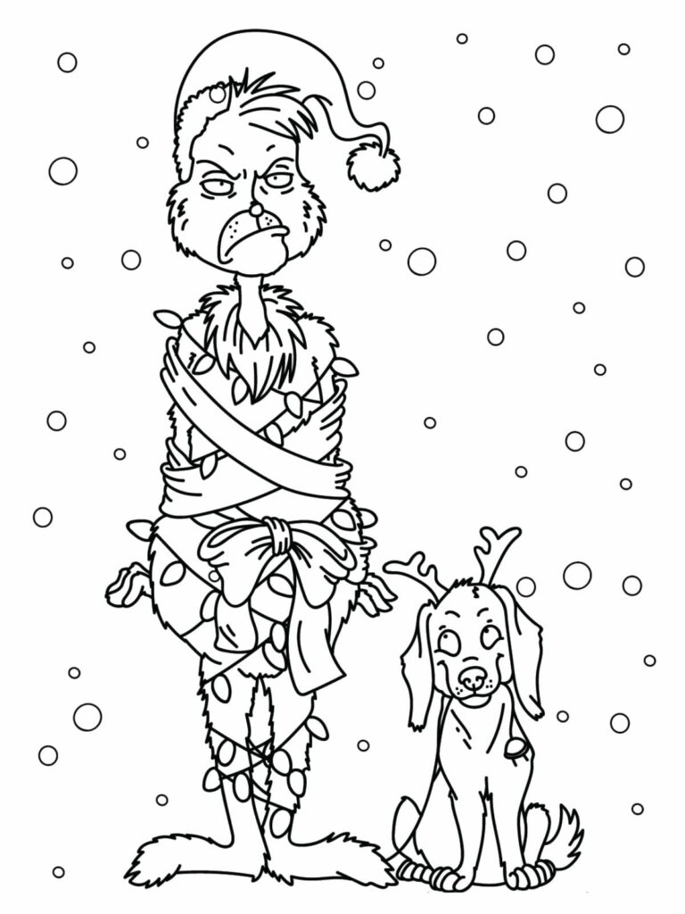 100+ Free PDF Christmas Coloring Pages for Kids ππ¦ ...