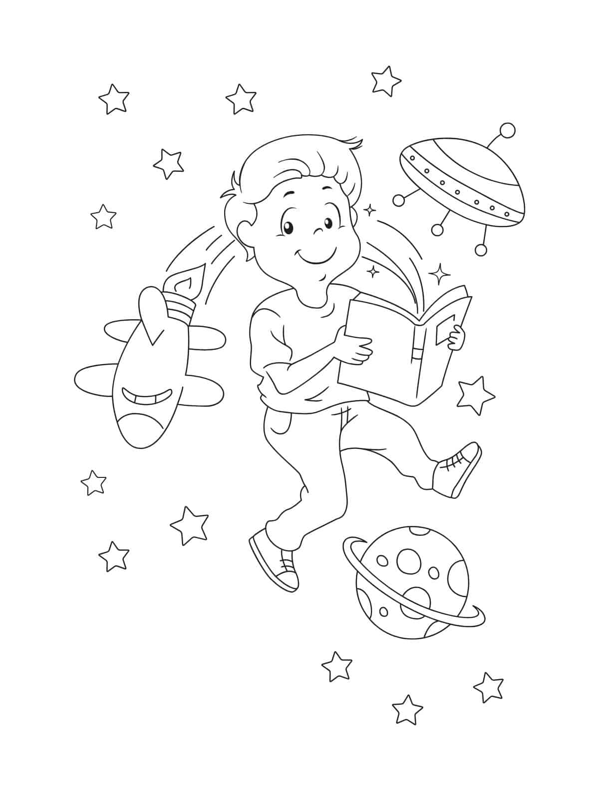 Gravity Coloring Pages