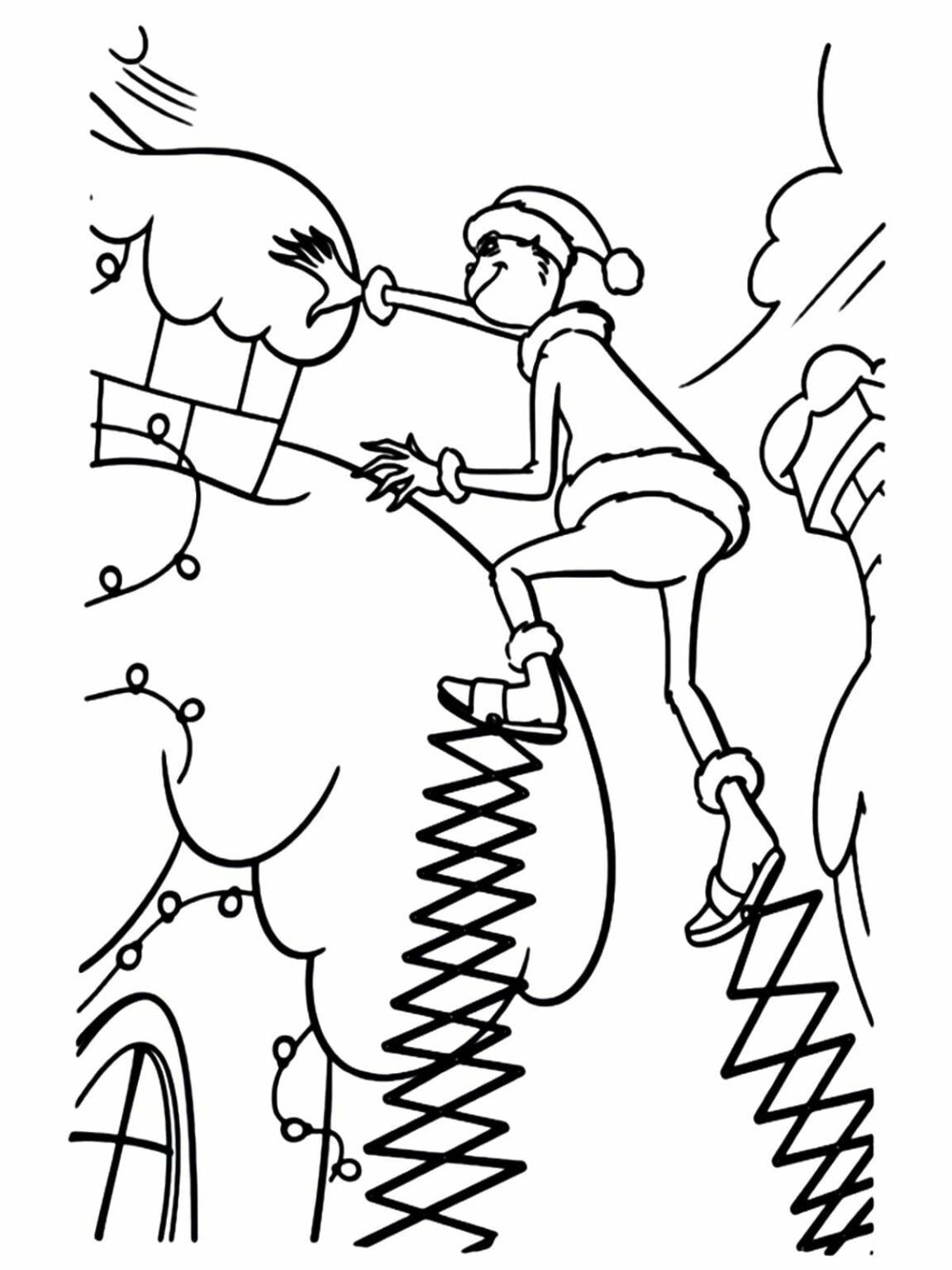 Celebrate Christmas With 32 Fun Grinch Coloring Pages celebrate-christmas-with-32-fun-grinch-coloring-pages