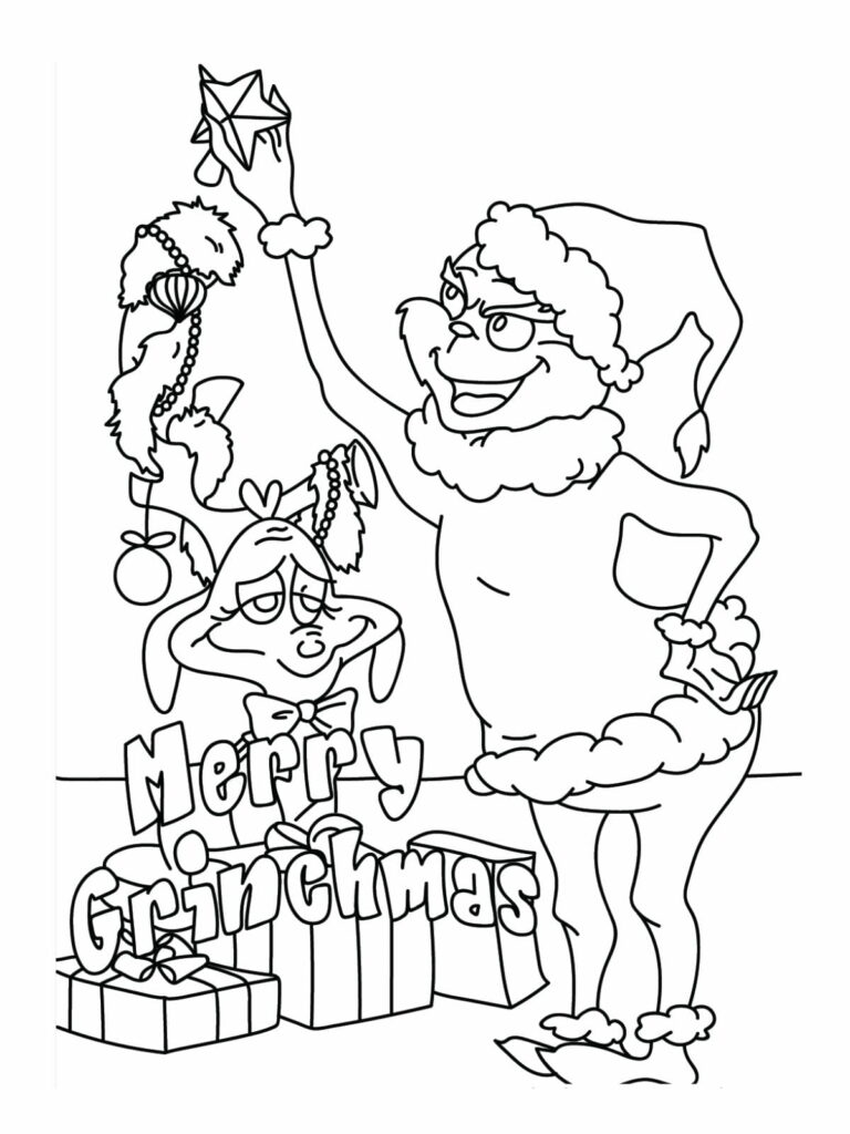 Celebrate Christmas with 32+ Fun Grinch Coloring Pages π π ...