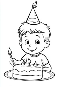 Celebrate Happy Birthday with These 40+ Free Coloring Pages 🎉🎂 ...