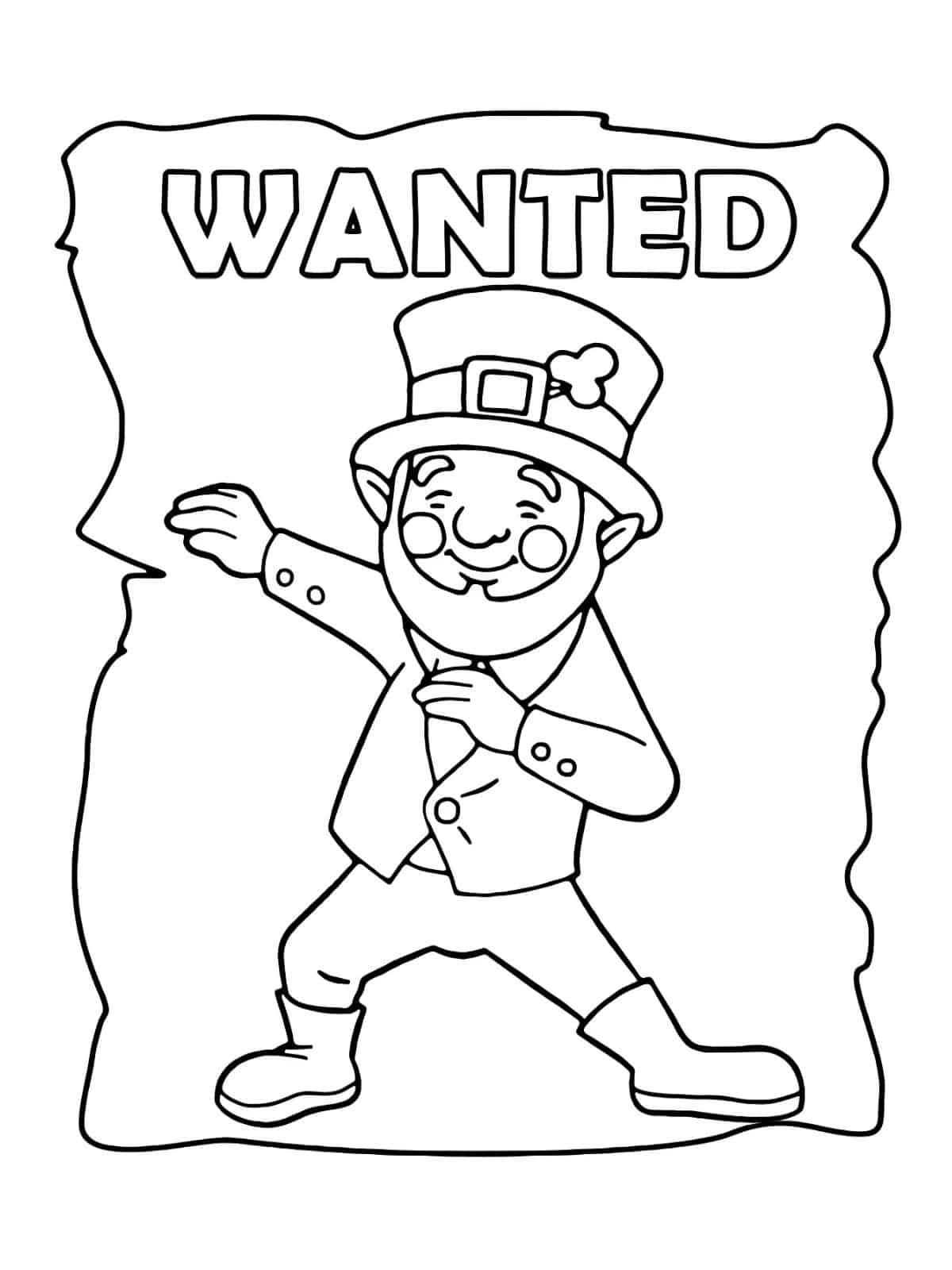 Irish St Patricks Day Coloring Pages