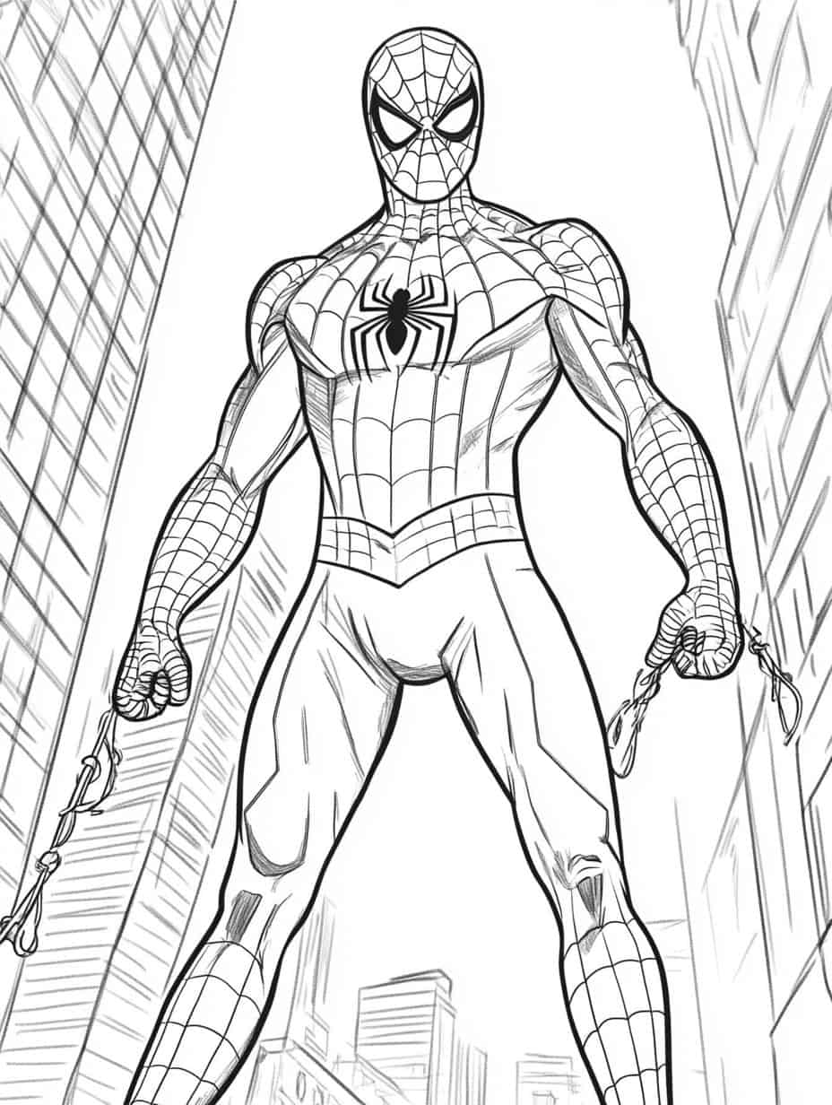 Iron Man With Spider Man Coloring Pages