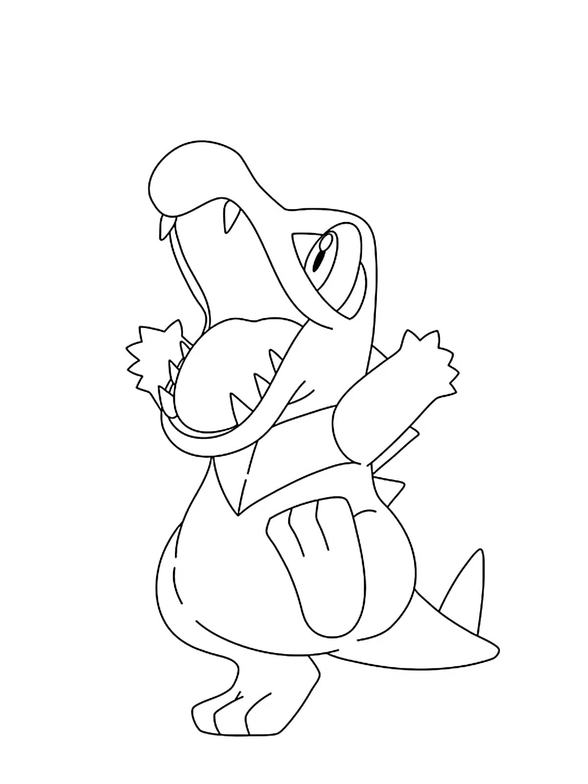 Kaiminus Pokemon Coloring Pages