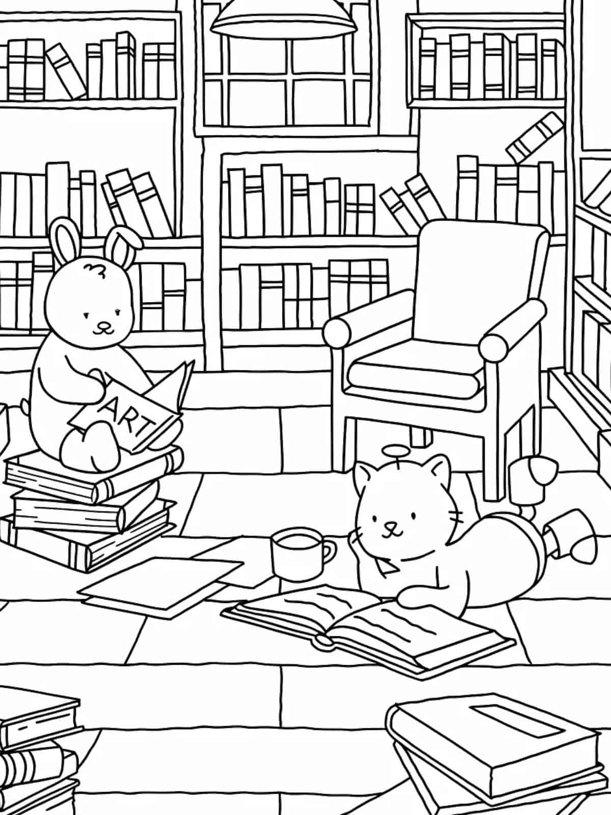 Kindergarten Bobbie Goods Coloring Pages