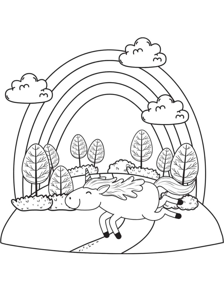 Unicorn Coloring Pages: Color Your Dreams with Fantasy 🎨🌈 ...