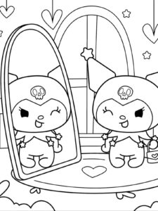 Get Creative 30+ Kuromi Coloring Pages 🎨💀 - Coloringpagesforkids.net