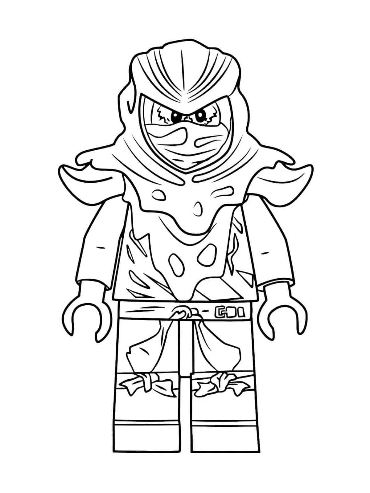 Lego Ninjago Coloring Pages