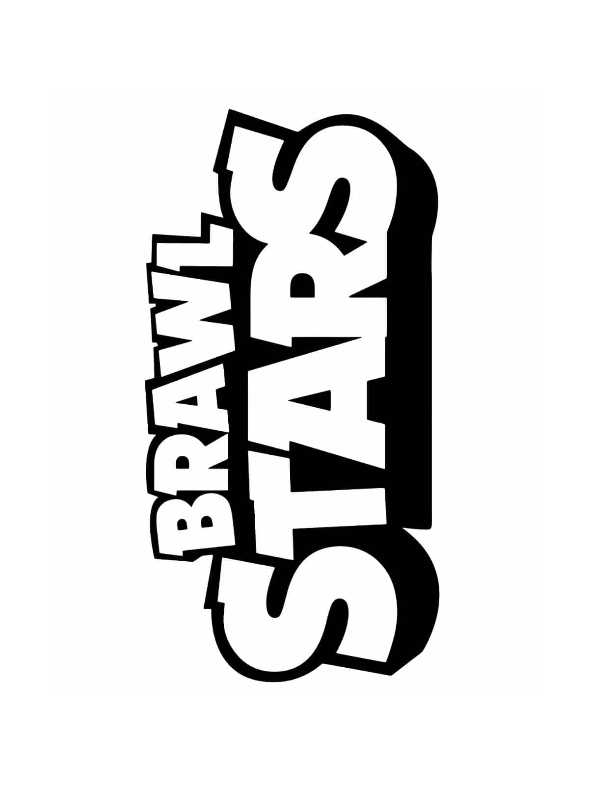 Logo Brawl Stars Coloring Pages