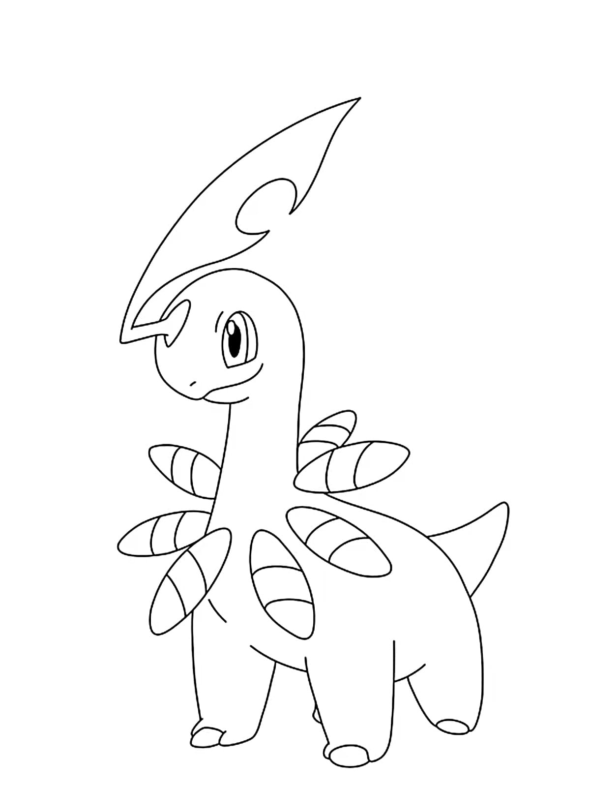 Macronium Pokemon Coloring Pages