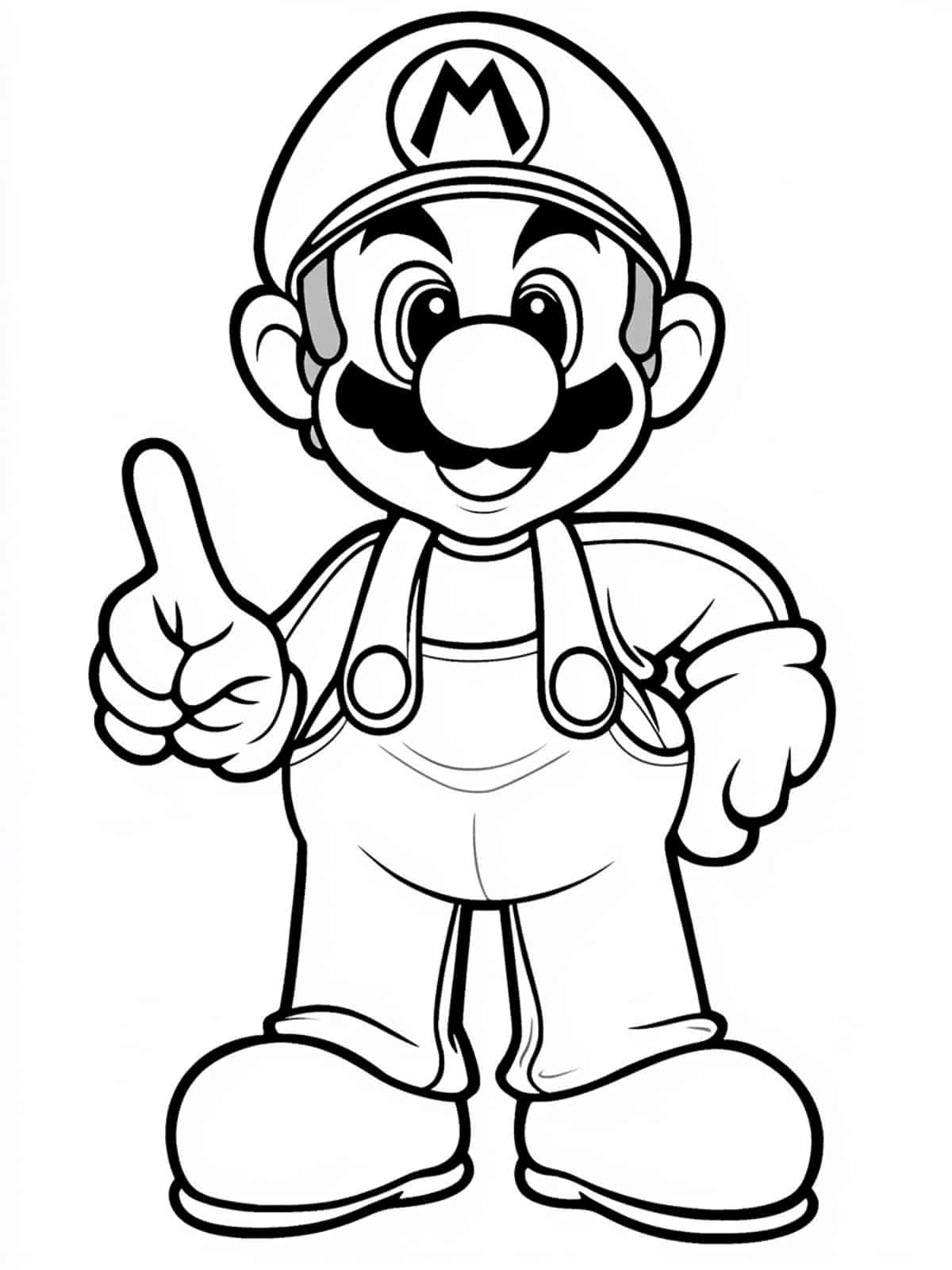 Mario Coloring Pages